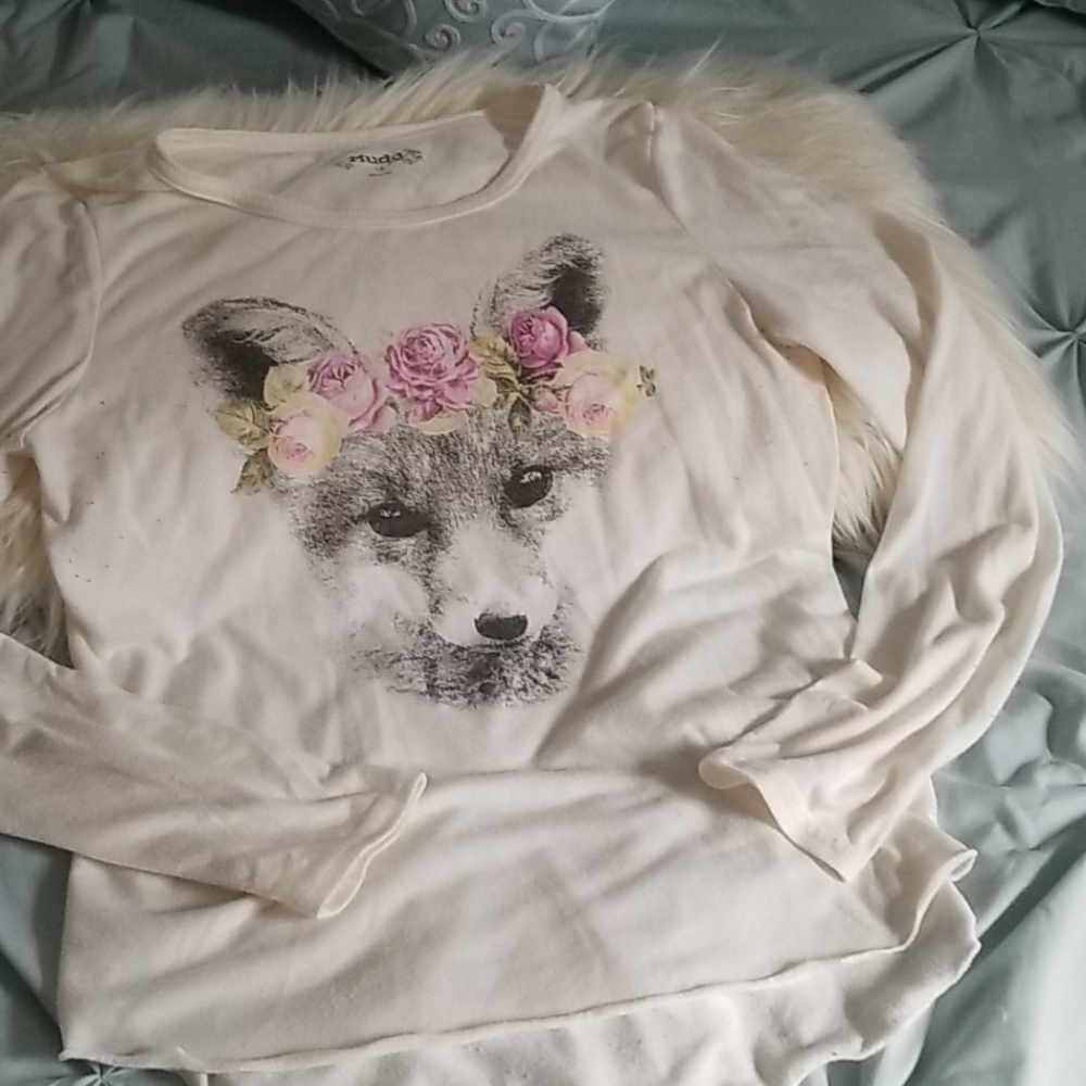 Big Girl graphic tee...pretty fox